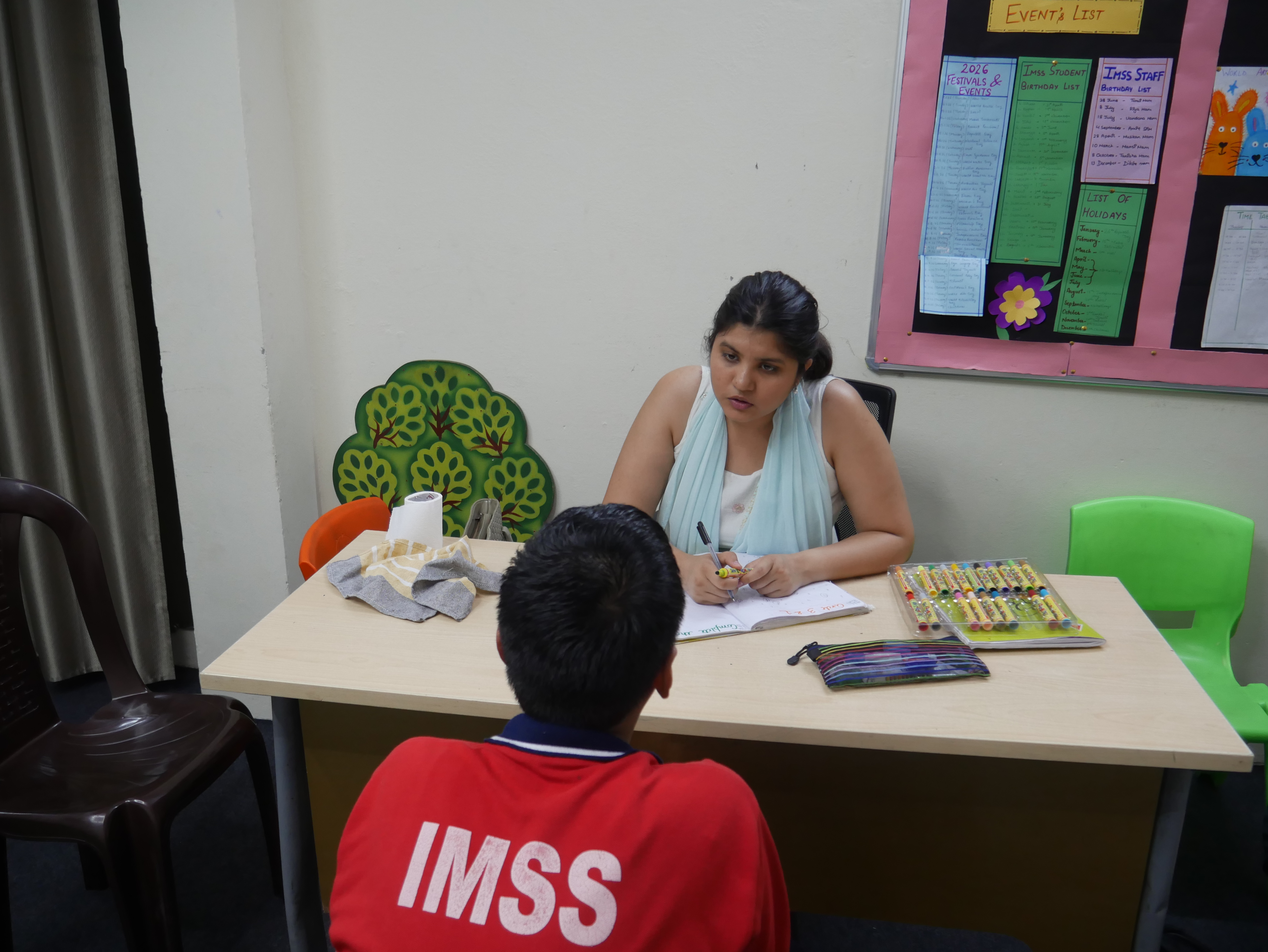 ABA Therapy session at Ignited Minds Special School, Rohini Delhi